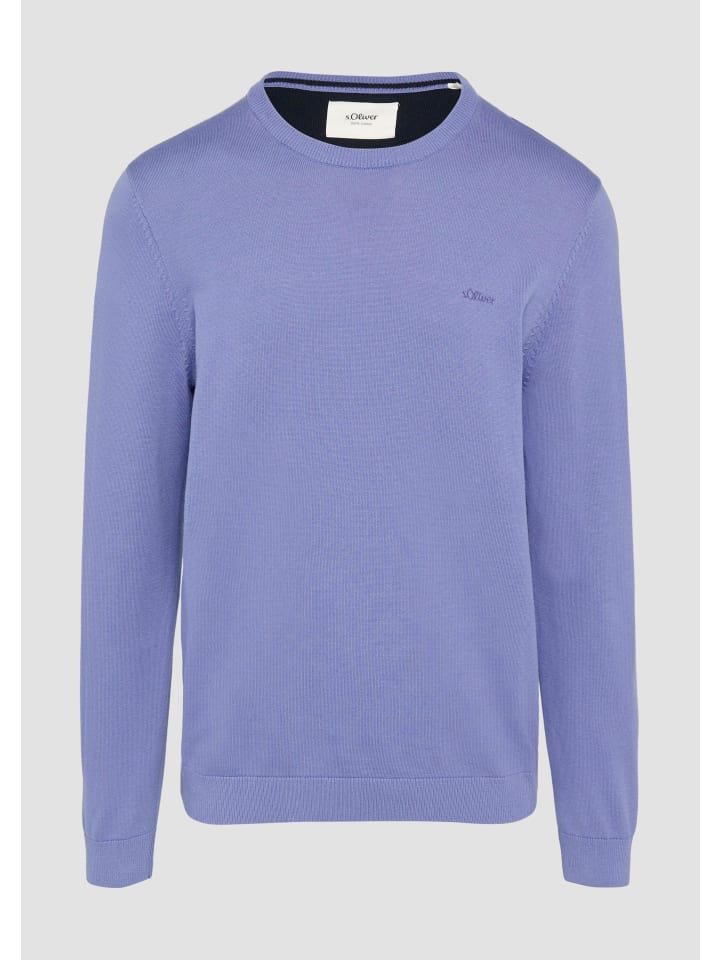 

Вязаный свитер цвета 5366_sky blue s.Oliver