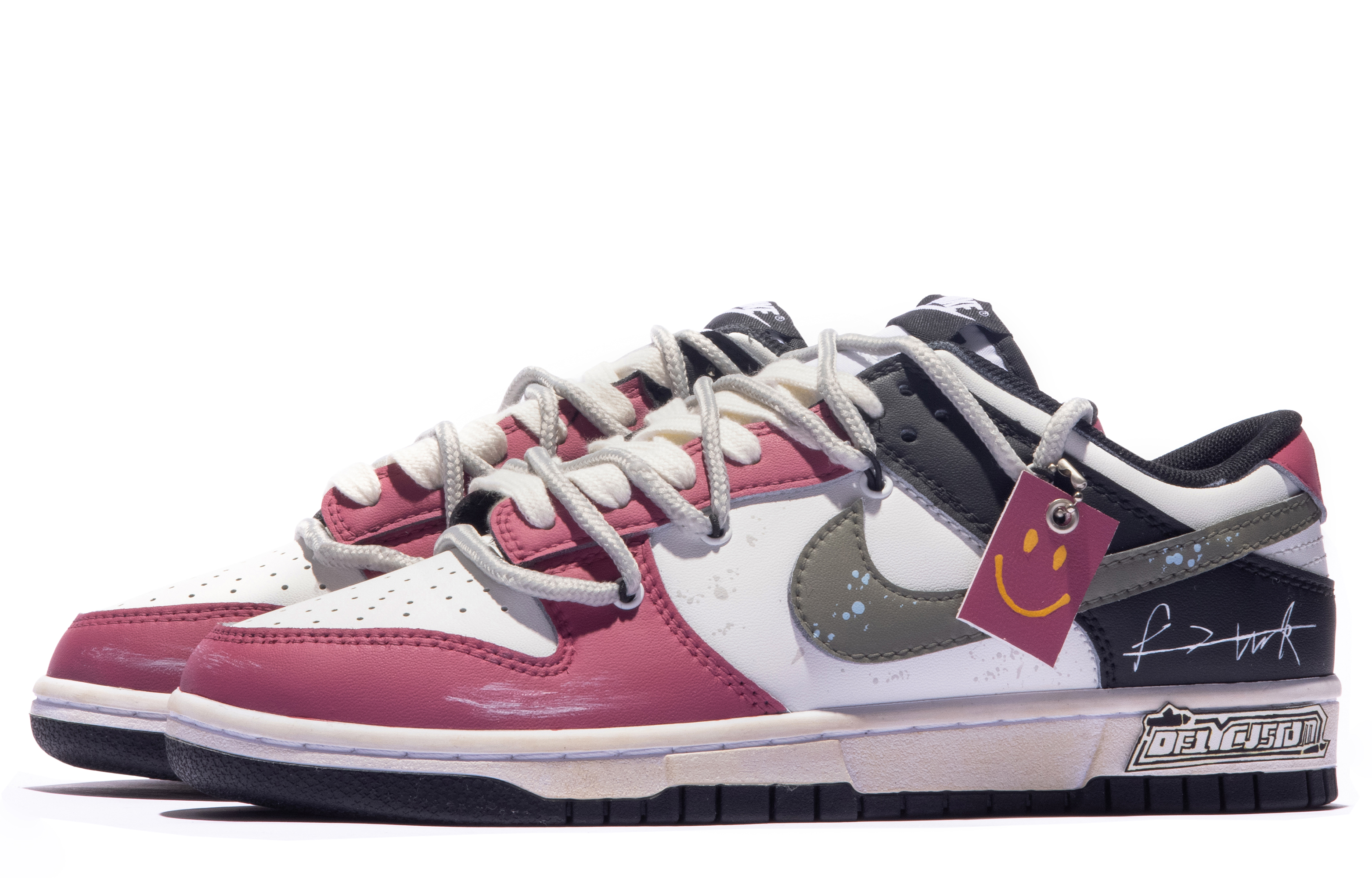 

Мужские кроссовки для скейтбординга Nike Dunk, White