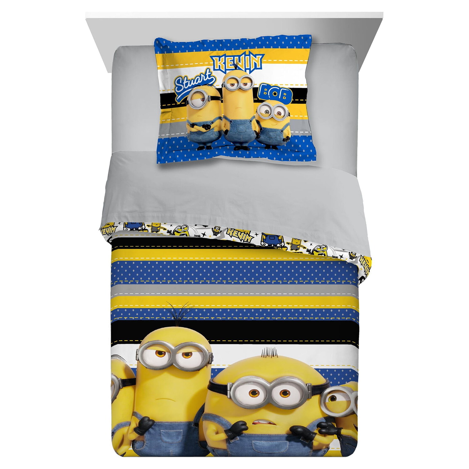 

Постельный комплект Minions из 2 предметов, желтое