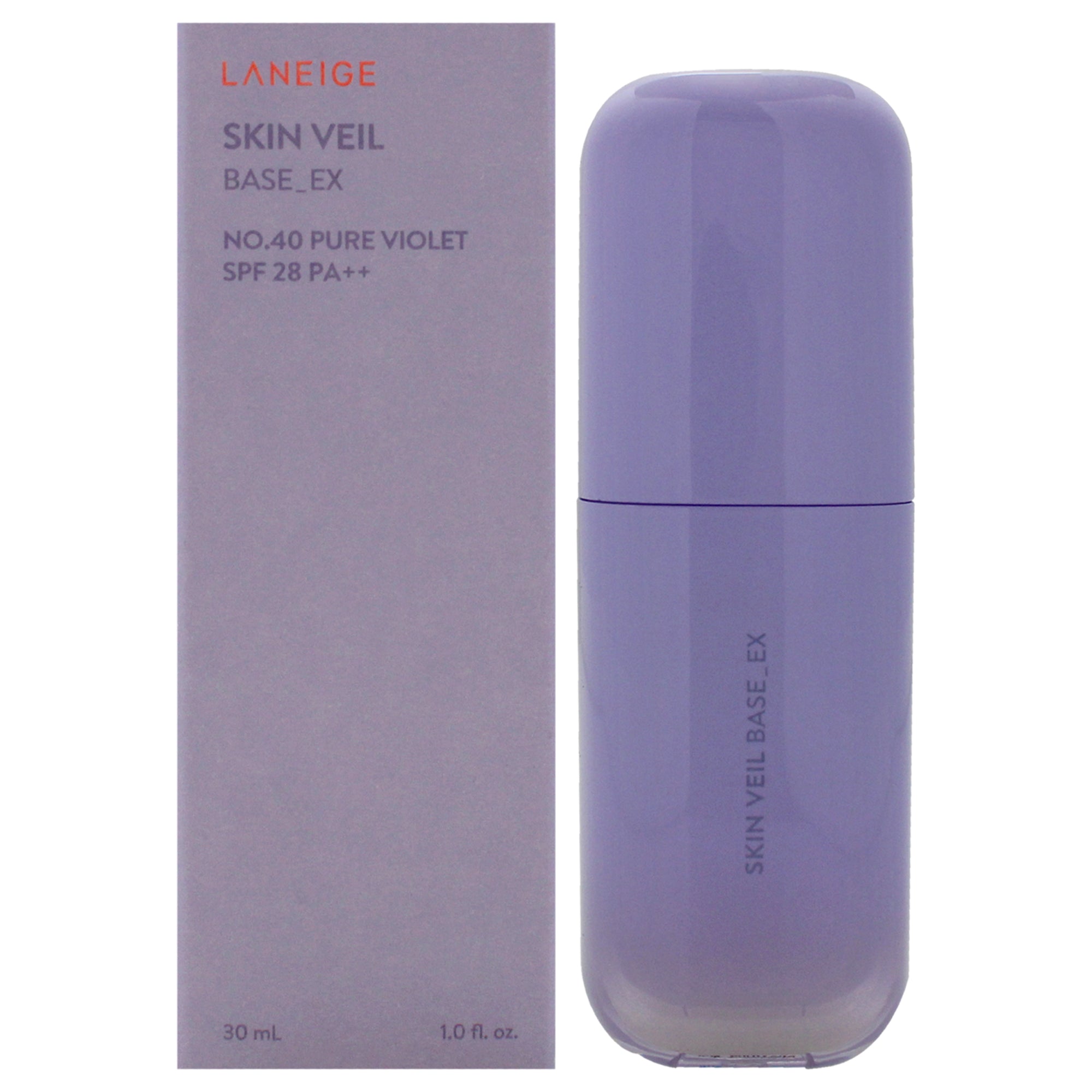 

Skin Veil Base Ex No. 40 Pure Violet SPF 28 PA Plus от Laneige для женщин - 1 унция макияжа Laneige, 1 Oz