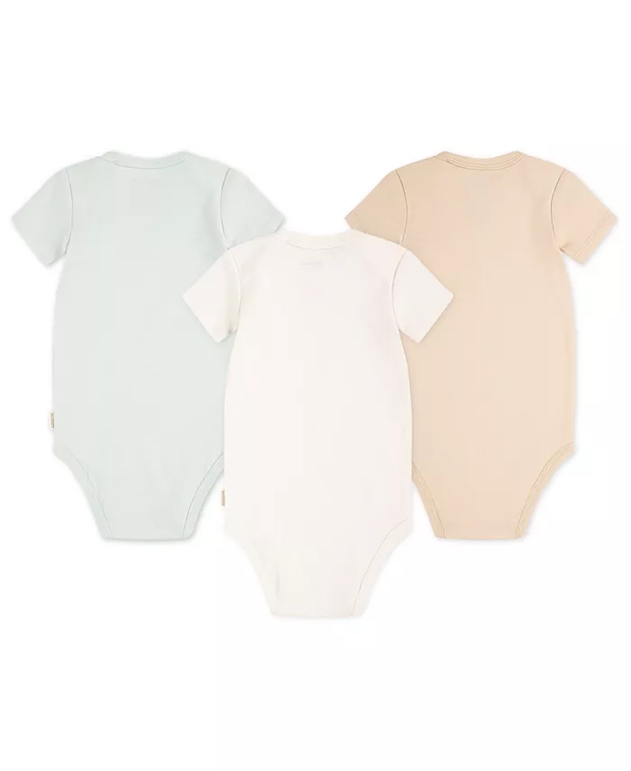 Детский боди с коротким рукавом, 3 штуки Huggies, мультиколор — фото 2