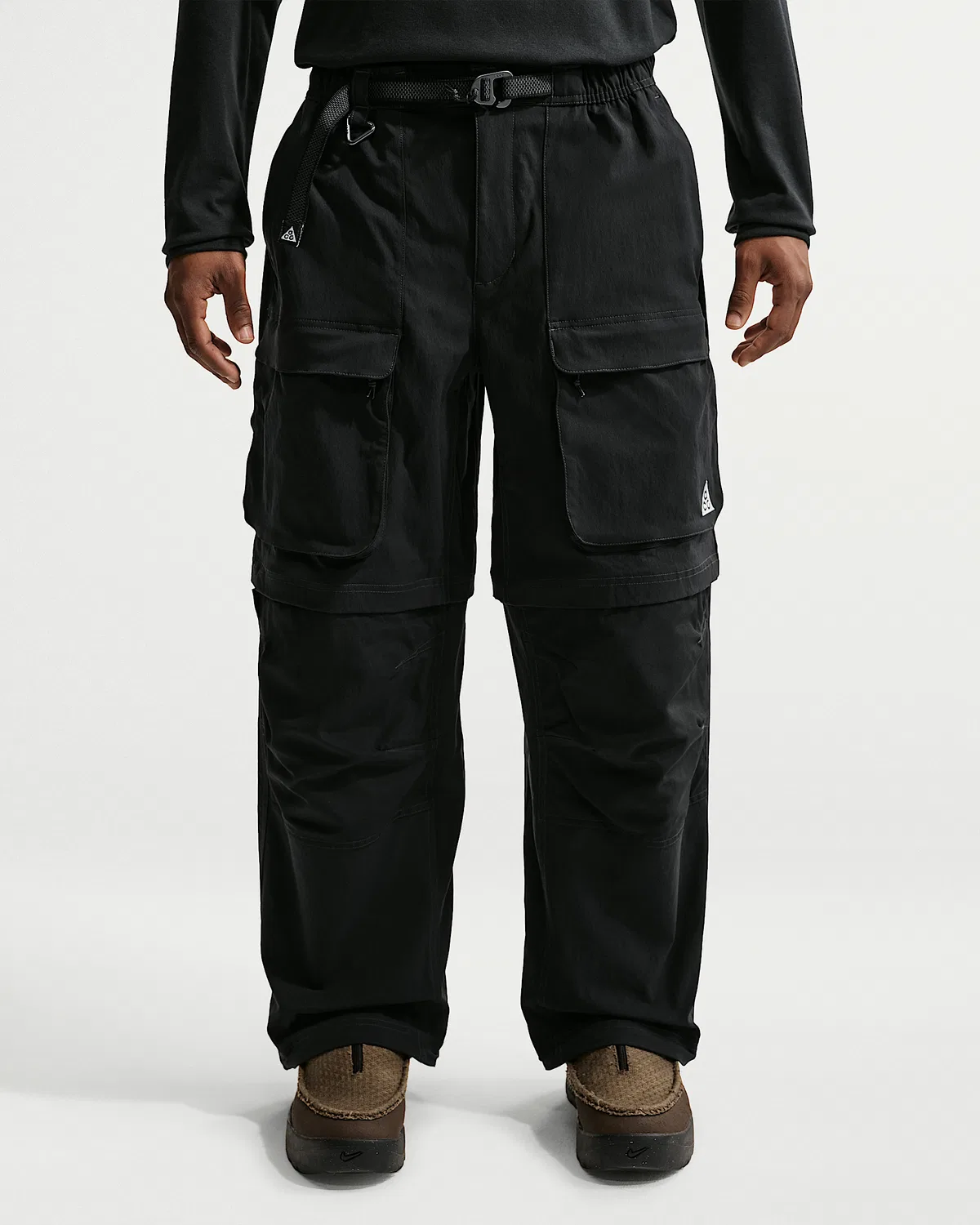 Мужские штаны карго на молнии Nike ACG "Smith Summit", Black/Anthracite/Summit White — фото 2