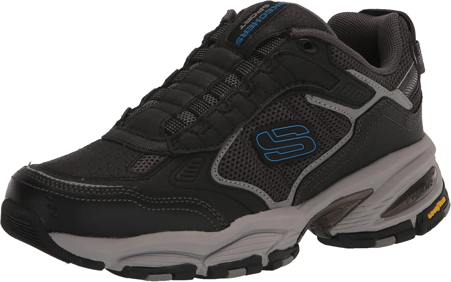Мужские кроссовки Skechers 237445-tpbk, черный/темно-серый