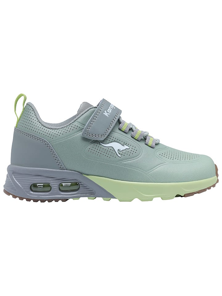 Кроссовки на шнуровке KX-Bases EV Kangaroos, зеленый — фото 4