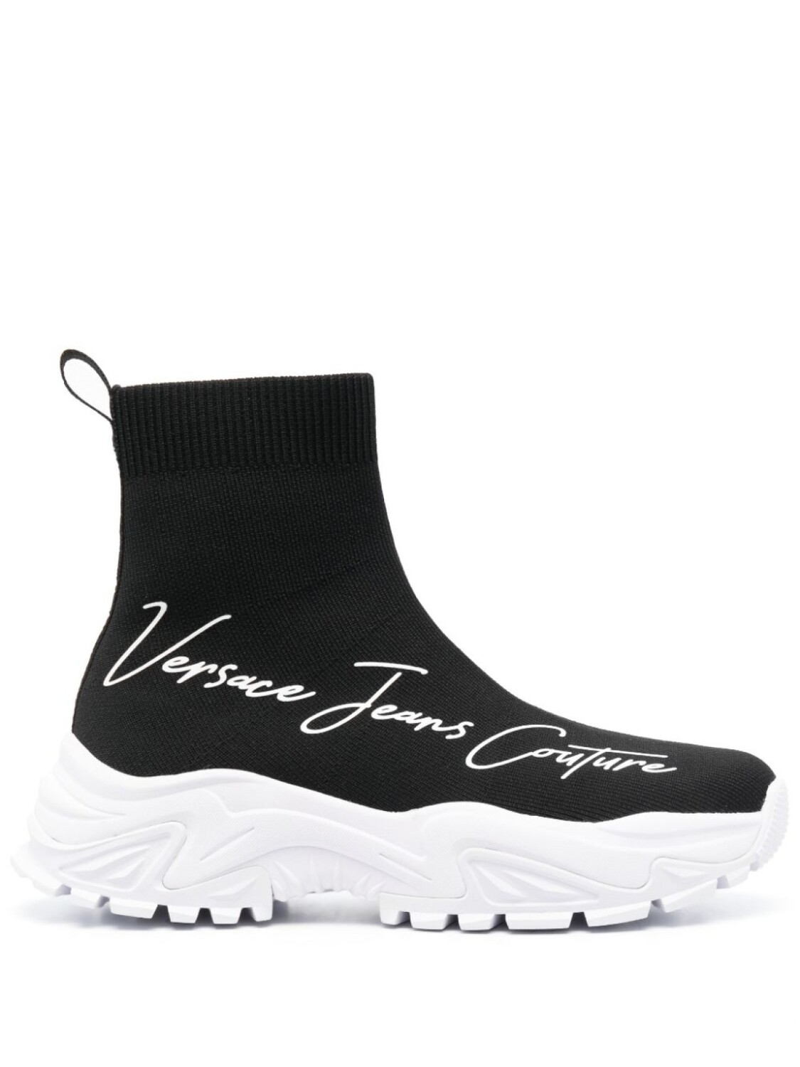 

Versace Jeans Couture высокие кроссовки с логотипом, черный
