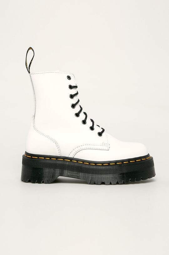 

Кожевенники Jadon Polished Smooth Dr. Martens, белый