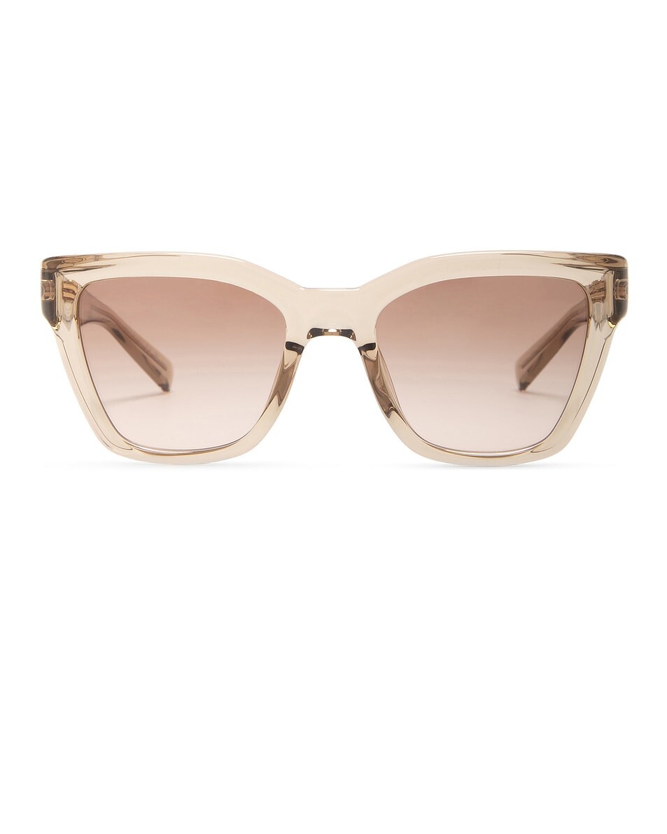 

SL 641 Солнцезащитные очки Saint Laurent, желтый/коричневый