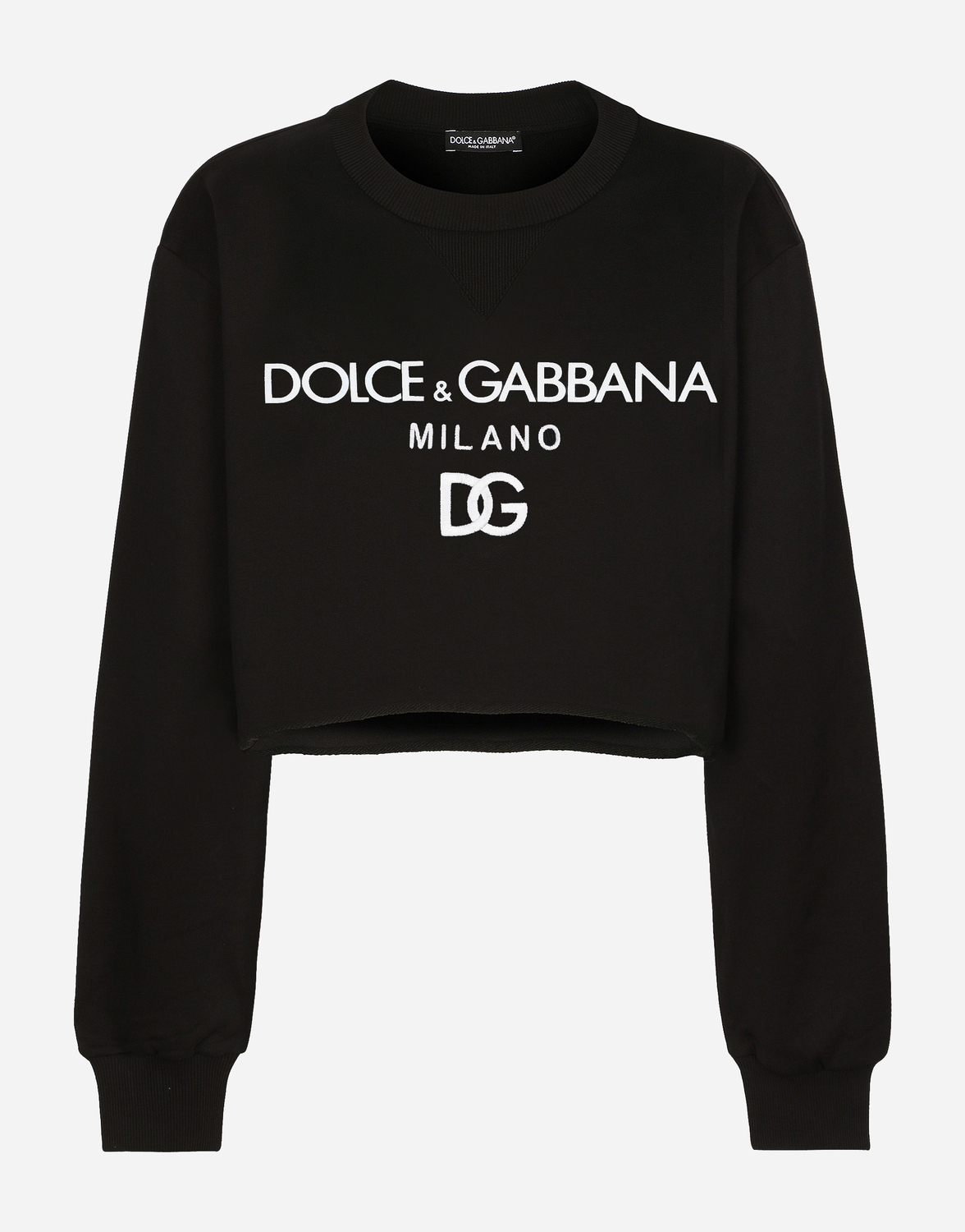 

Джерси свитшот с принтом dolce&gabbana Dolce & Gabbana, черный