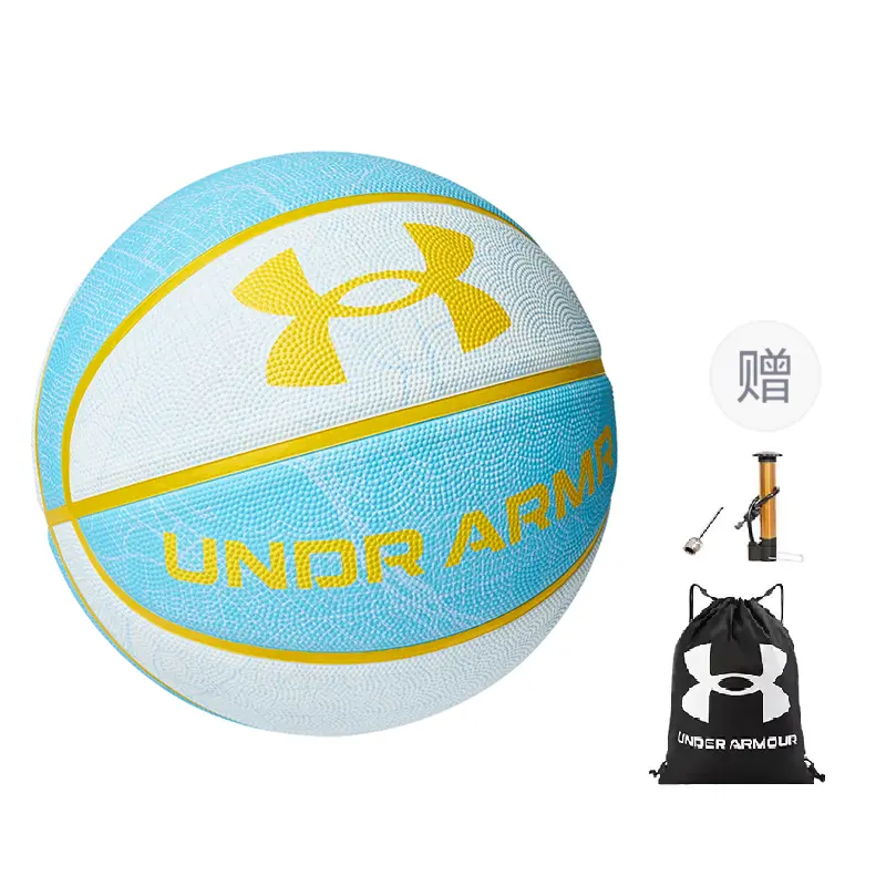 

Under Armour LOGO Collection резиновый баскетбольный мяч Mint Mambo Green размер 7 уличные соревнования unisex