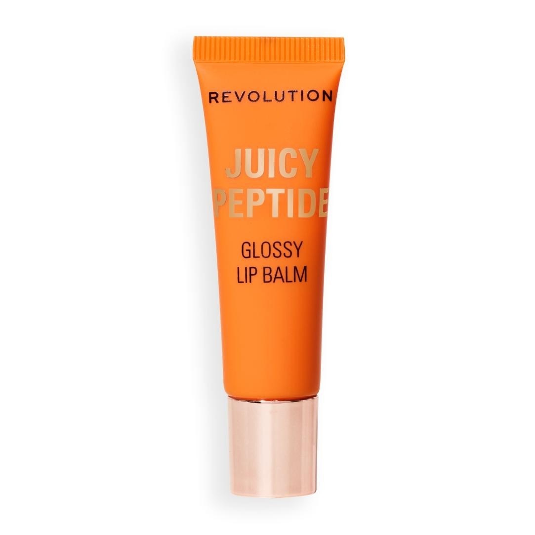 

Бальзам для губ juicy peptide lip balm Revolution, peach bellini orange, объем 8 мл