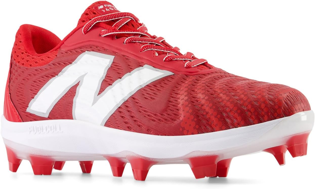 

Кроссовки New Balance FuelCell 4040v7 Molded Baseball Cleats, Team Red/Optic White