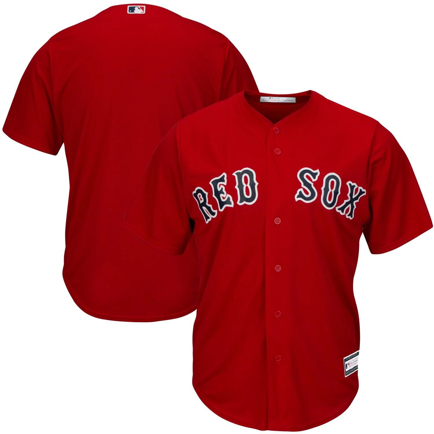

Мужская красная футболка Boston Red Sox Big & Tall Replica Team, Красный, Мужская красная футболка Boston Red Sox Big & Tall Replica Team