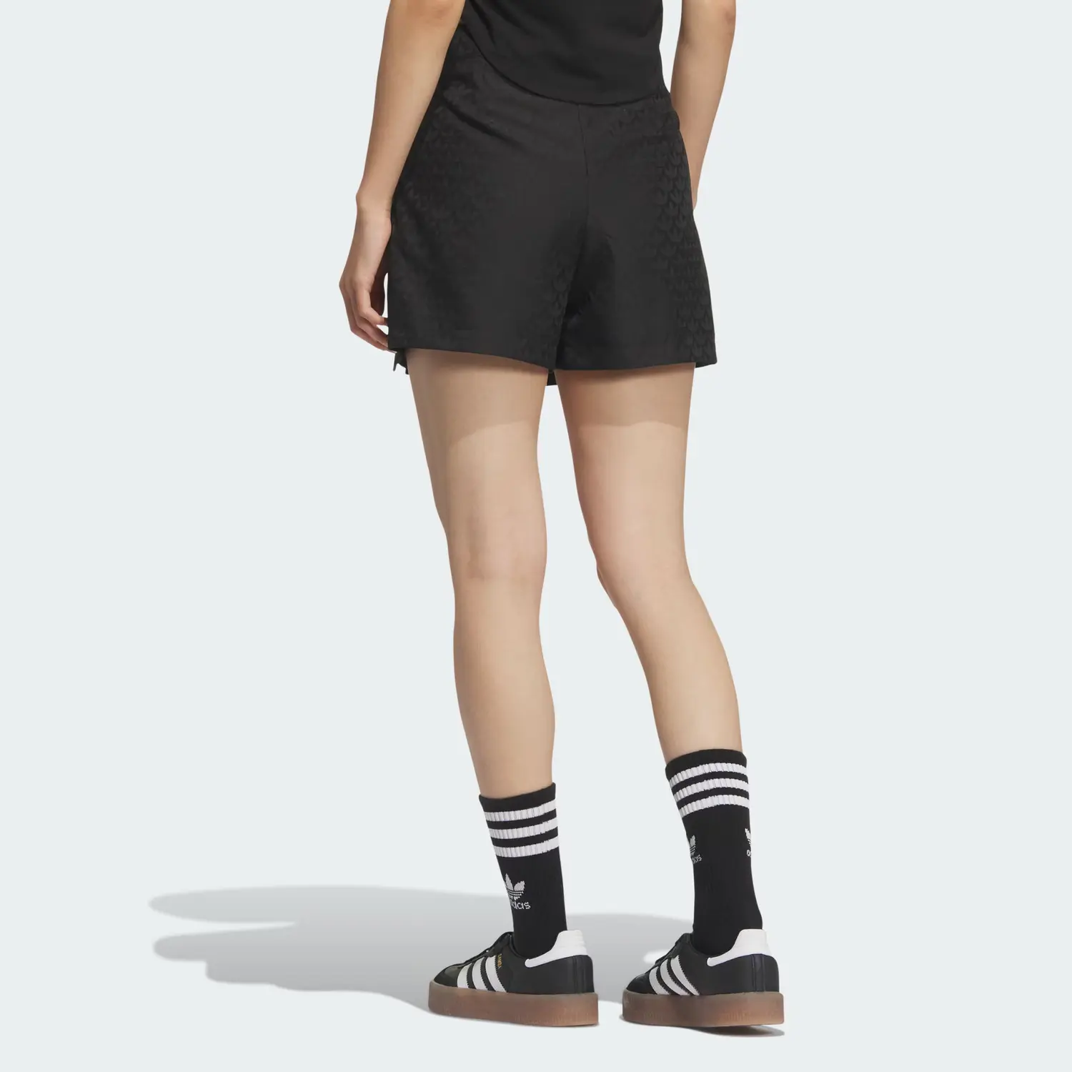 Новые шорты-юбка Casual Women's к китайскому новому году SS25 Adidas Originals, черный — фото 3