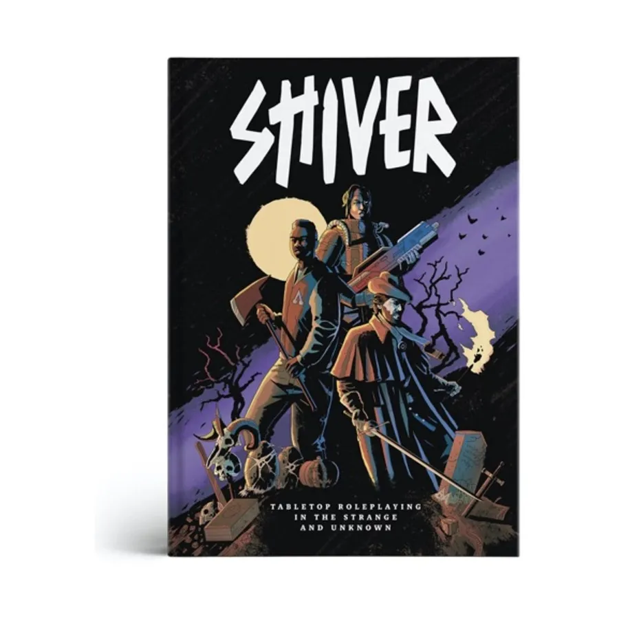 

Shiver - Core Rulebook w/PDF, Shiver (Parable Games), твердый переплет