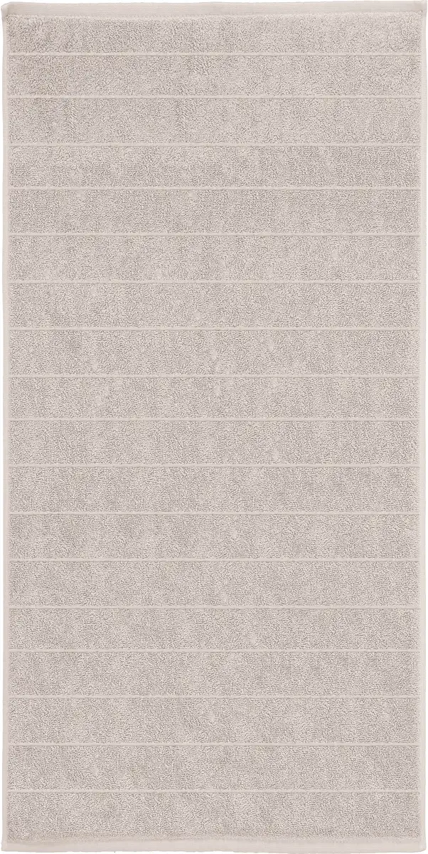 

Полотенце Kleine Wolke "Via", (1 шт.), однотонное, в полоску 50х100 см (1 шт.), цвет auster