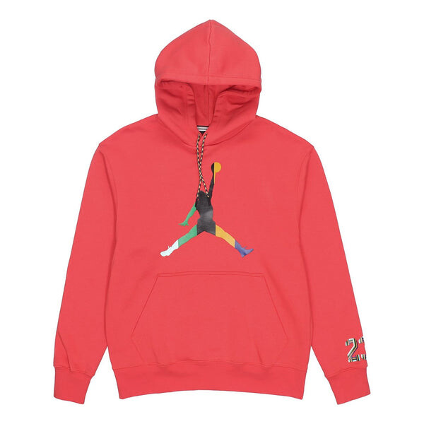

Толстовка Air Jordan Multi-Color Large Logo Printing Red, мультиколор