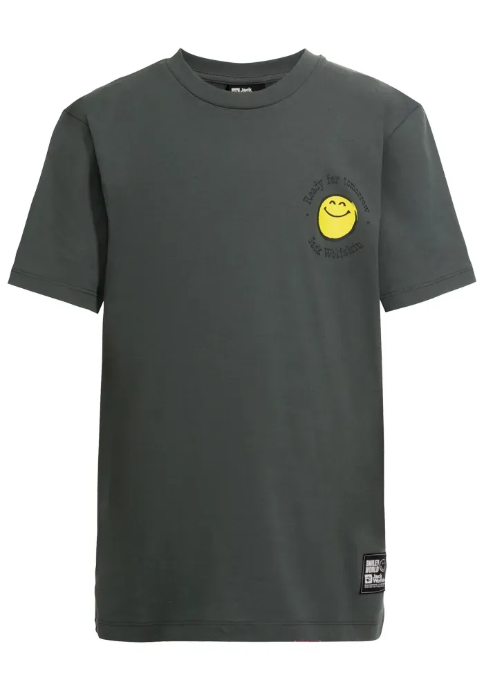 

Футболка Jack Wolfskin "SMILEYWORLD T Y", зеленый