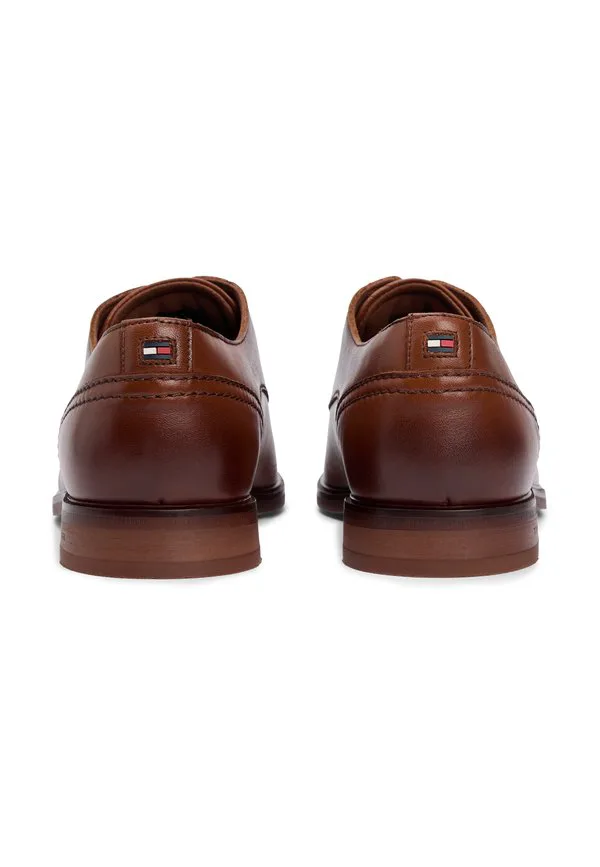 Кожаные туфли-дерби на шнуровке Tommy Hilfiger, Ginger Clay — фото 3