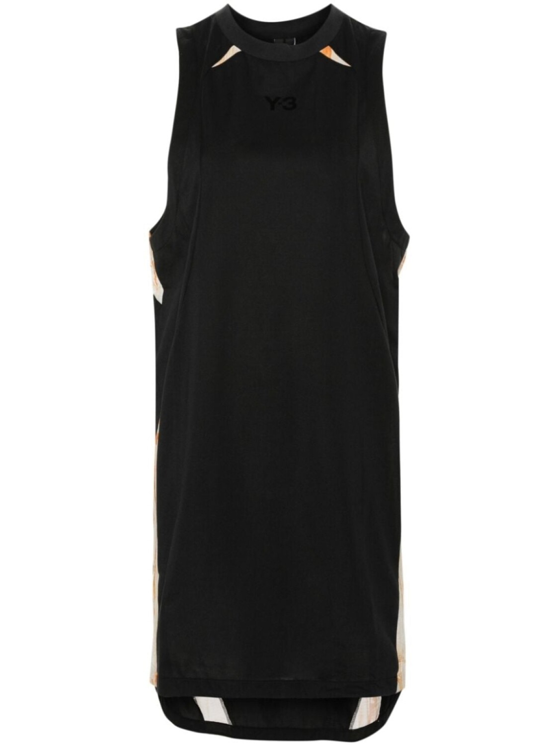 

Y-3 платье Rust Dye Tank, черный