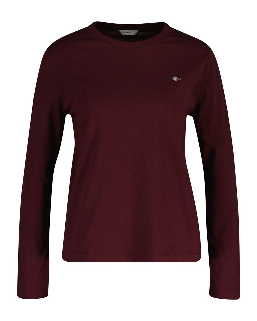 

Лонгслив GANT, Bordeaux