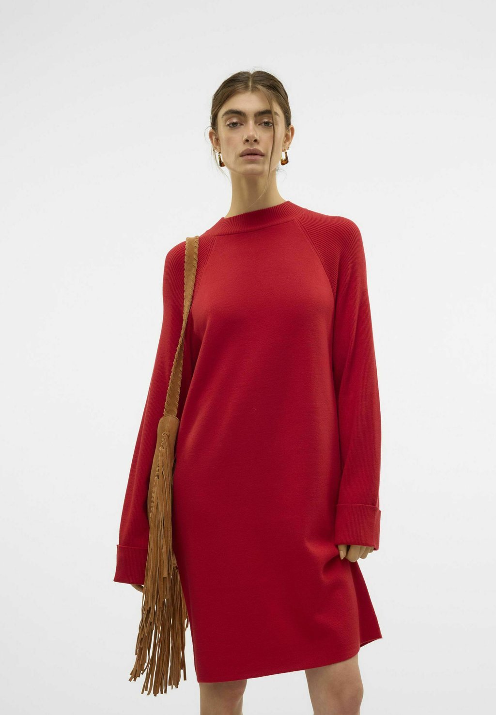 

Платье-джемпер Vero Moda, красный