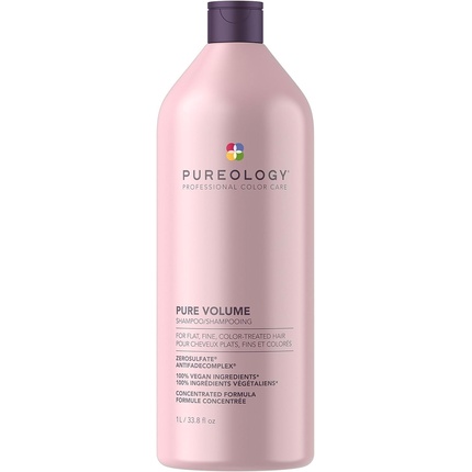 

Шампунь Pure Volume для плоских тонких окрашенных волос 1000мл, Pureology