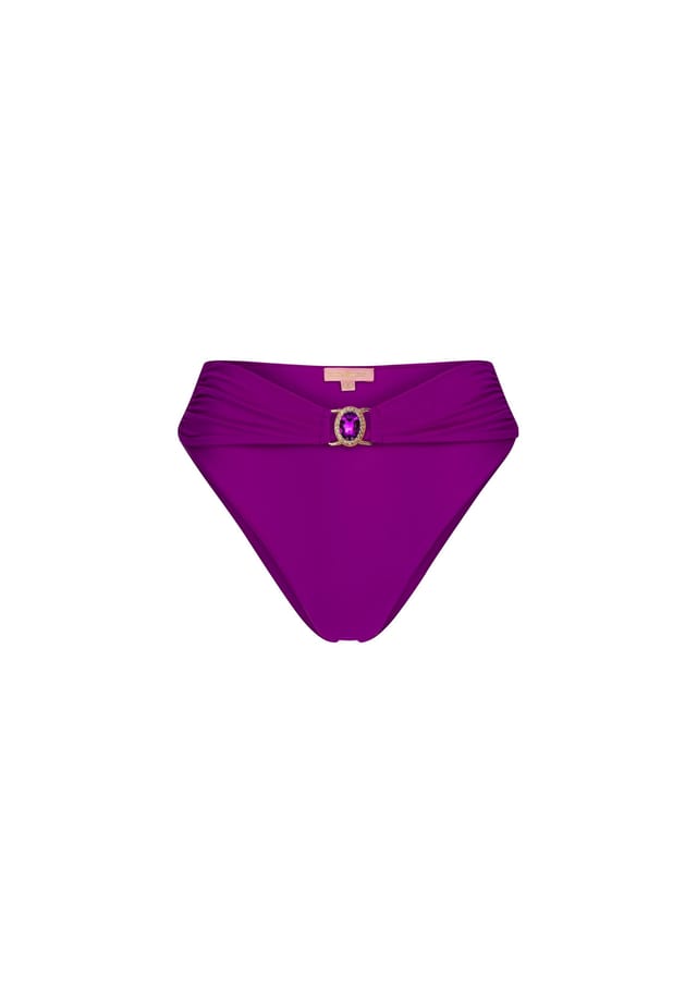 

Плавки бикини с высокой талией Amour Moda Minx, цвет amethyst
