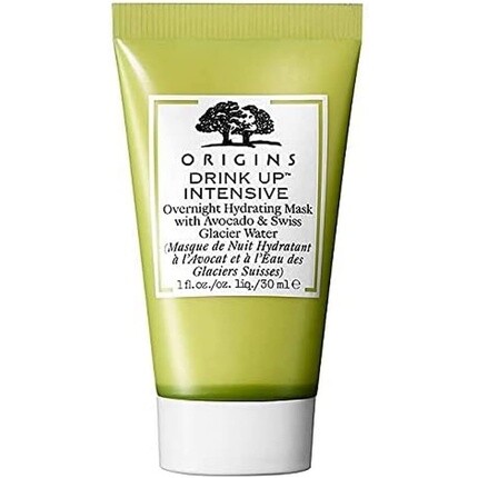 

Origins Drink Up Интенсивная ночная увлажняющая маска с авокадо и ледниковой водой 30 мл