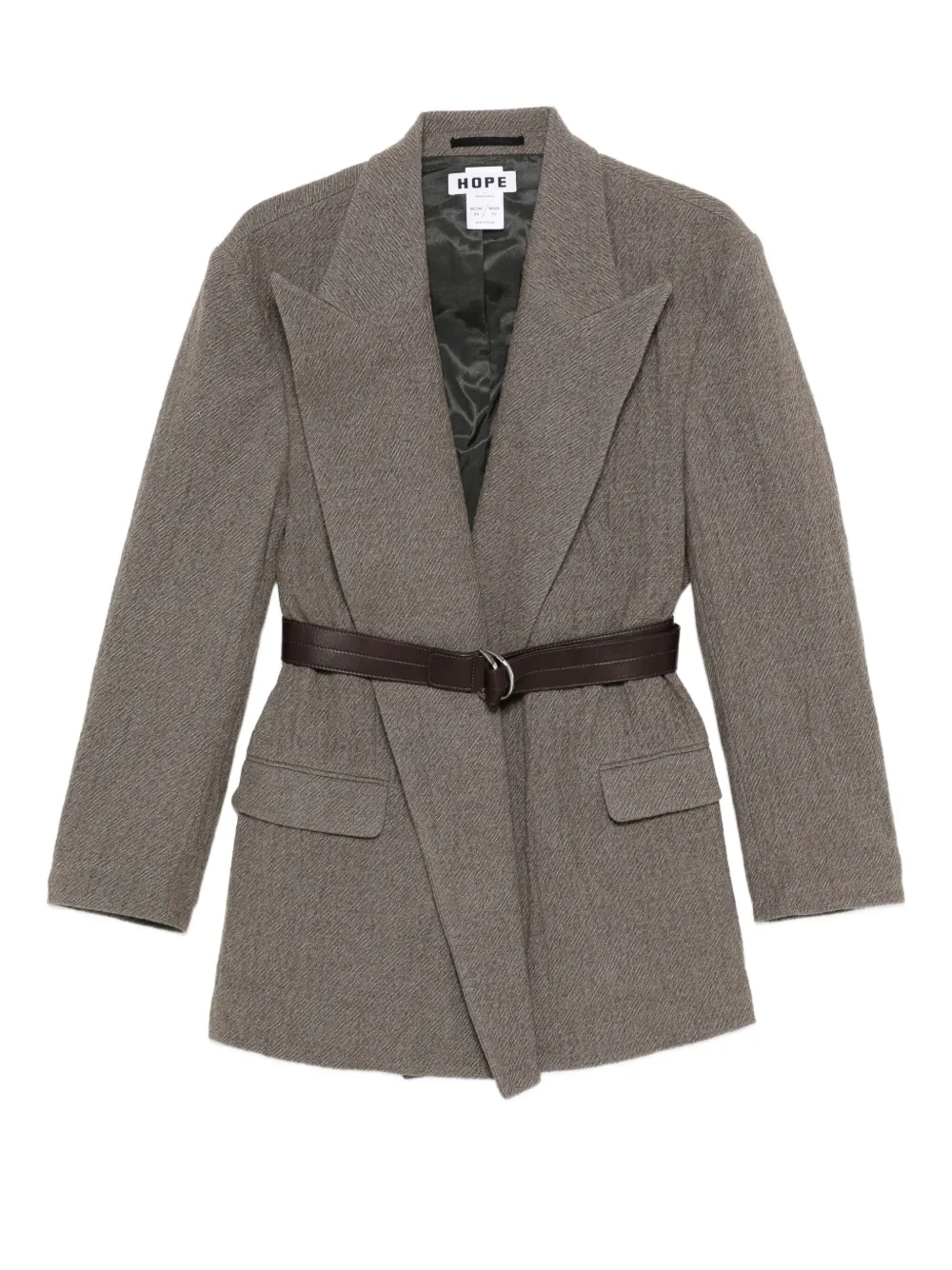 

Блейзер с поясом Hope, нейтральный