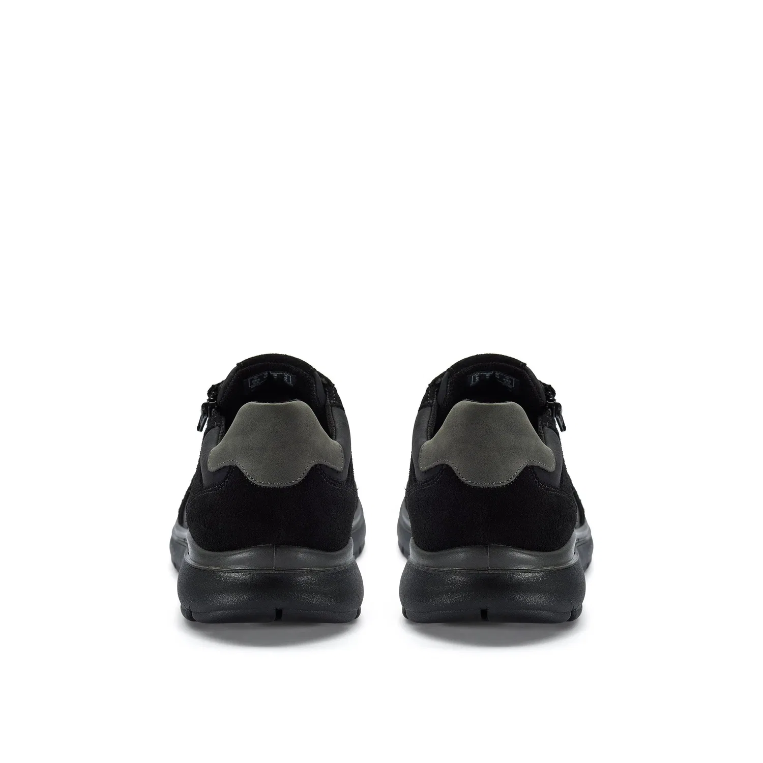 Кроссовки кожаные на шнуровке Clarks, черный — фото 4
