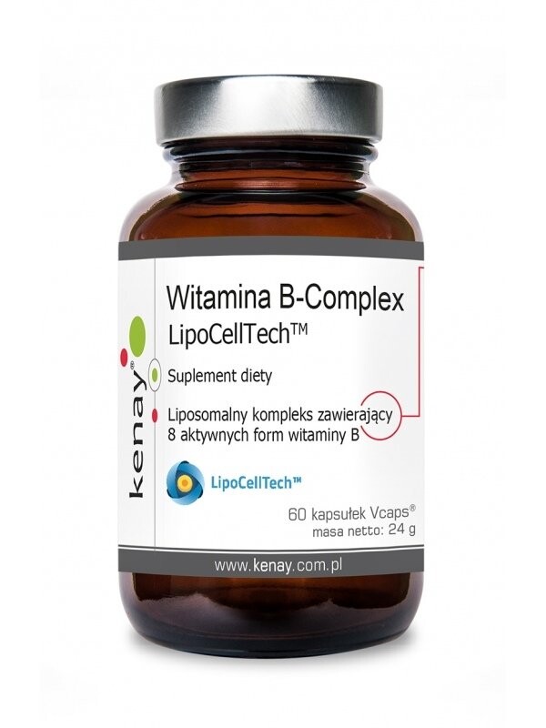 

Биологически активная добавка Кенай, липосомальный комплекс витаминов B LipoCellTech, 60 капсул Kenay