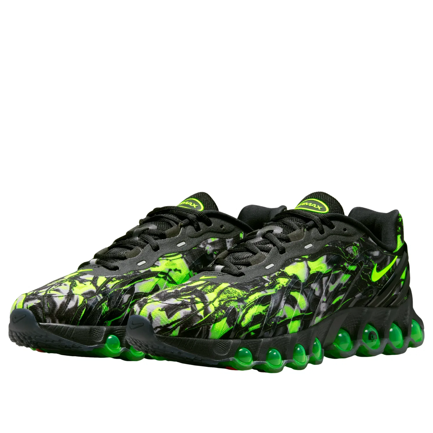 Кроссовки Nike Air Max Dn8 'Black Green Apple' IH2137-001, черный — фото 4