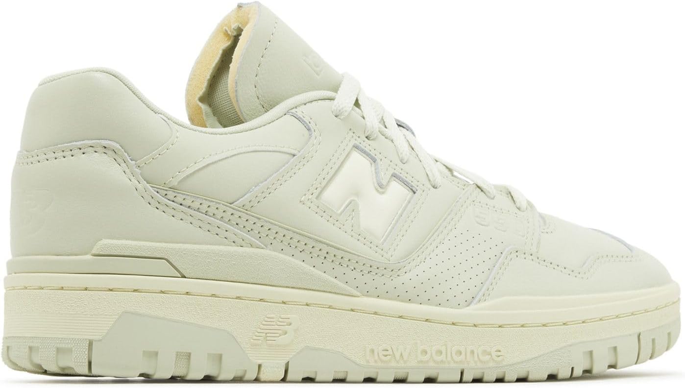 Мужские кроссовки New Balance 550, зеленый/фисташковый — фото 3