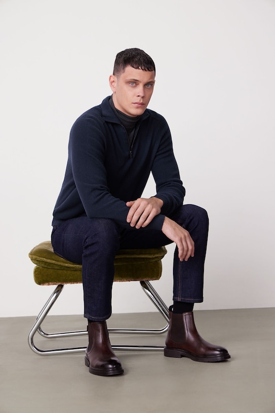 

Свитер из смеси шерсти и кашемира Medicine, зеленый