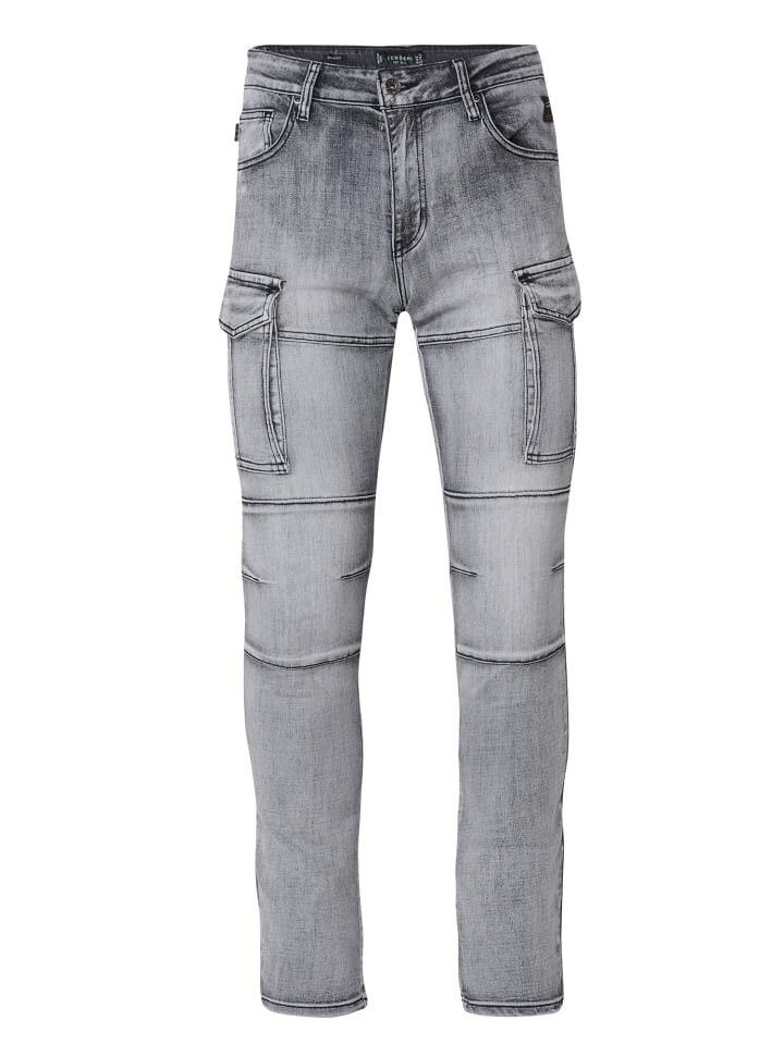 

Джинсы KOROSHI Biker skinny fit jeans., цвет SCHWARZER DENIM
