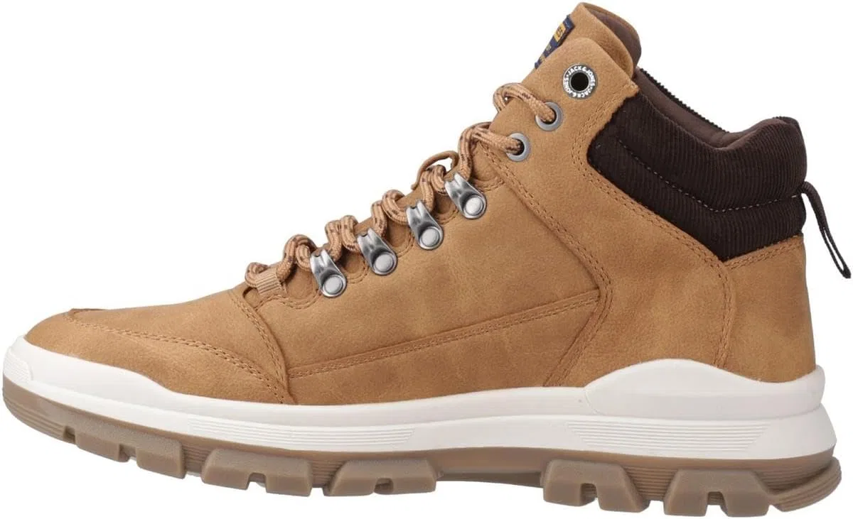 Мужские ботинки JFC JACK & JONES Jfwimperial из искусственной кожи, Honey — фото 3