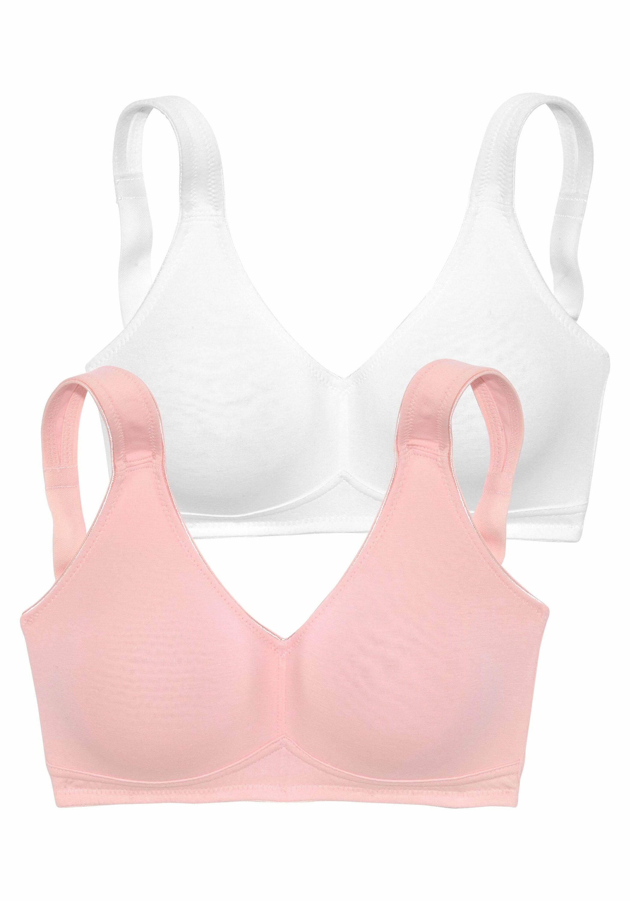 

Бюстгальтер без косточек PETITE FLEUR Soft BH, цвет rosa+weiß