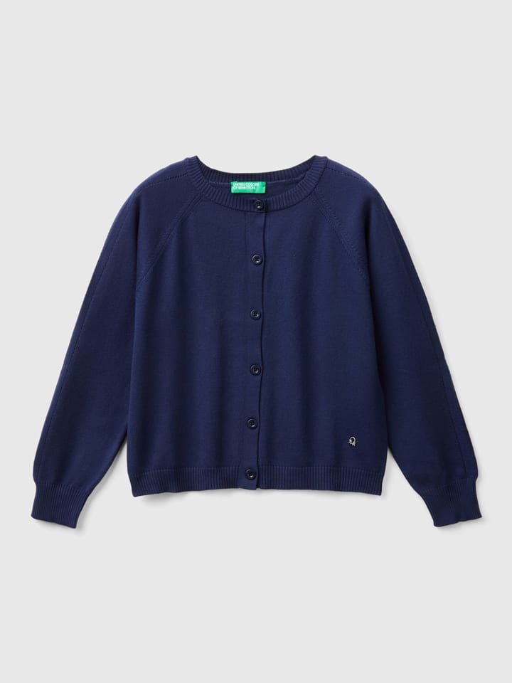

Benetton Кардиган темно-синего цвета