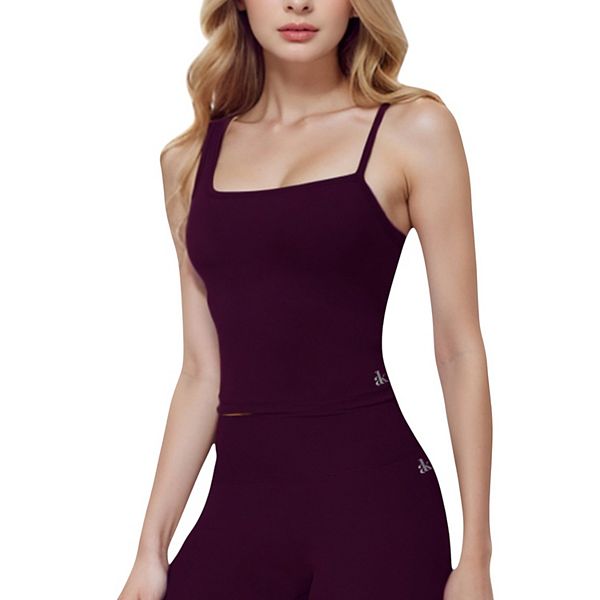 

Женский топ с квадратным вырезом и тонкими бретелями Anna-Kaci, Purple