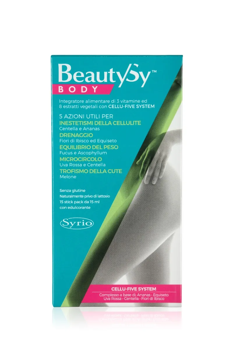 

Beauty Sy Body 15 стик-пакетов, специально предназначенных для борьбы с целлюлитом Syrio