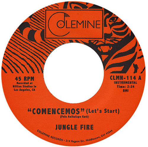 

Сингл 7" Jungle Fire: Comencemos