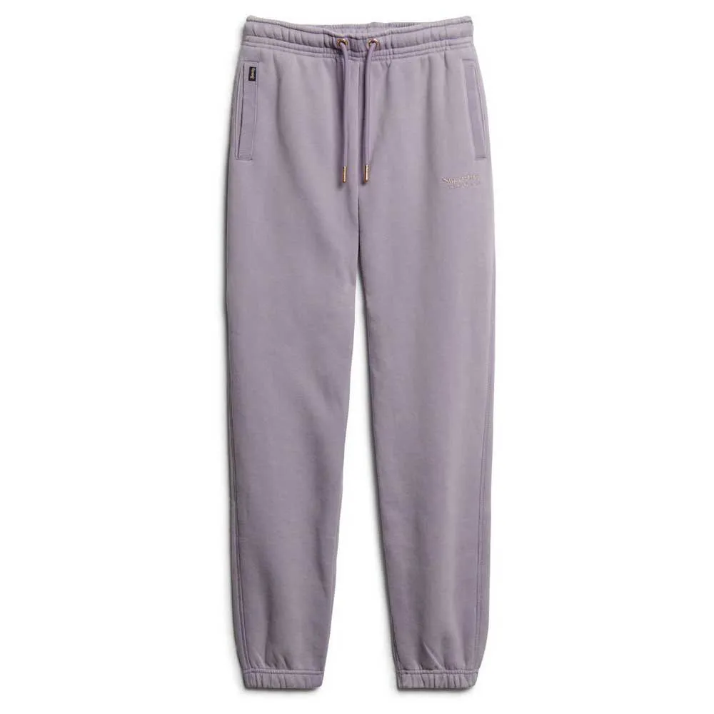 

Спортивные брюки Superdry Essential Logo Cuff, фиолетовый