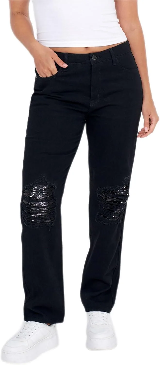 

Seven7 Женские джинсы Mirrorball Straight