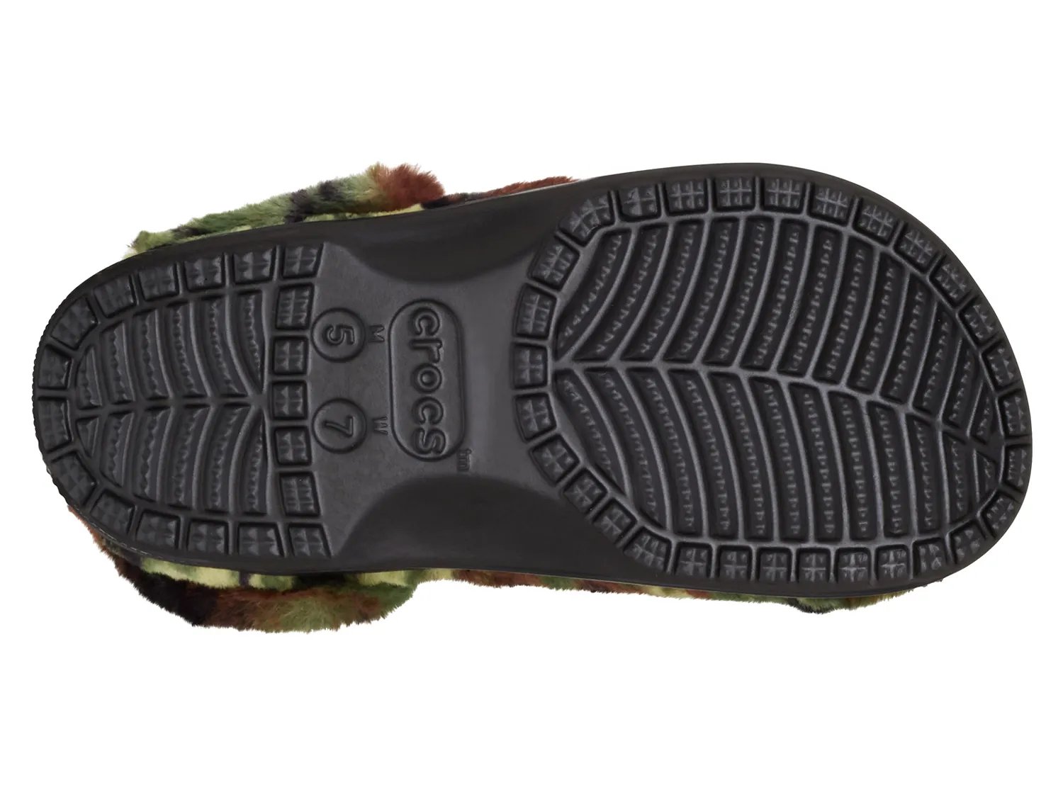 Сабо Crocs Classic Unfurgettable Clog, Army Green/Brown Camouflage Print — фото 4