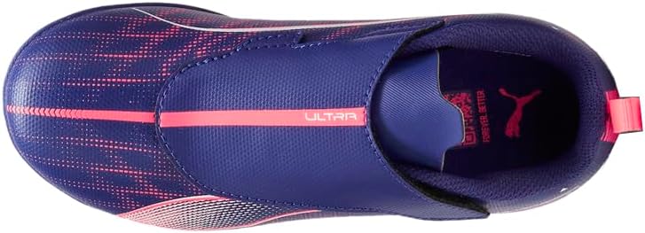 Кроссовки Puma Unisex-Child Ultra Play Hook and Loop Firm Artificial Ground (Toddler/Little Kid/Big Kid), белый — фото 4