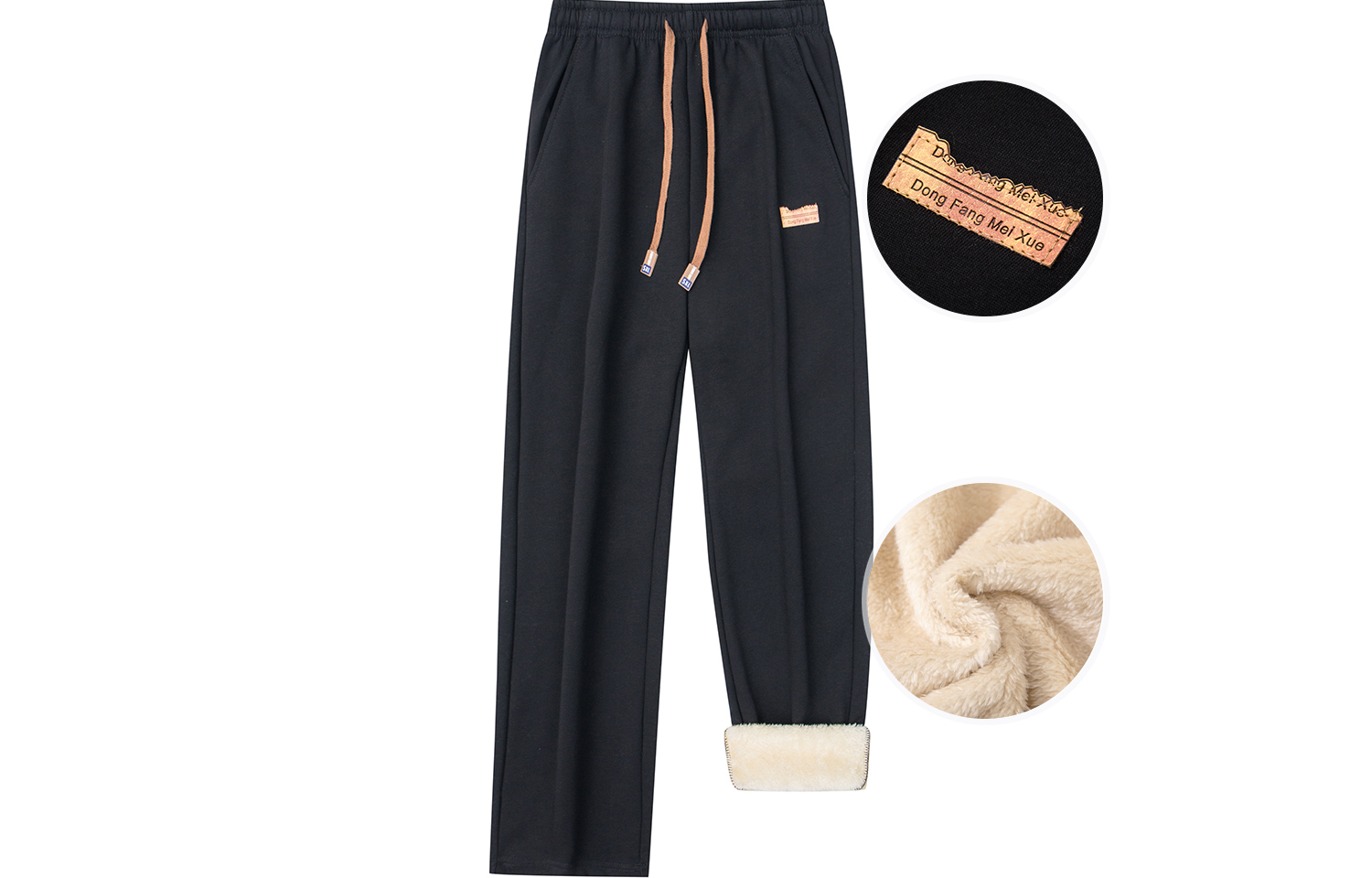 

Джинсы Casual Unisex JEANSWEST, темно-серые с флисовой подкладкой