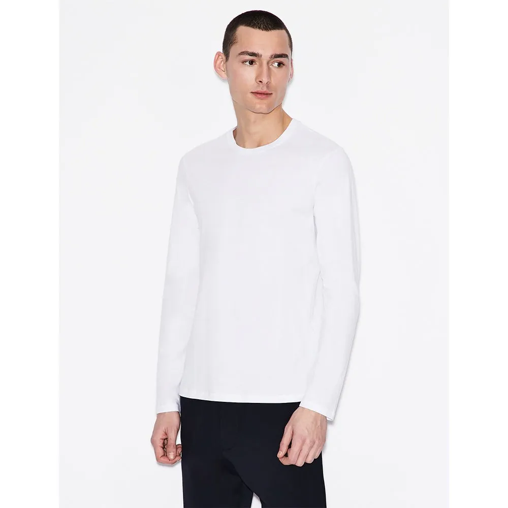 

Лонгслив Armani Exchange 8NZM77_ZJA5Z, белый