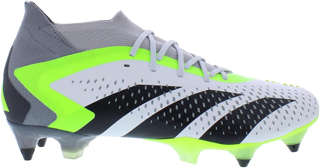 

Кроссовки adidas Predator Accuracy.1 Soft Ground для мужчин и женщин, белый/черный/желтый/ярко-желтый