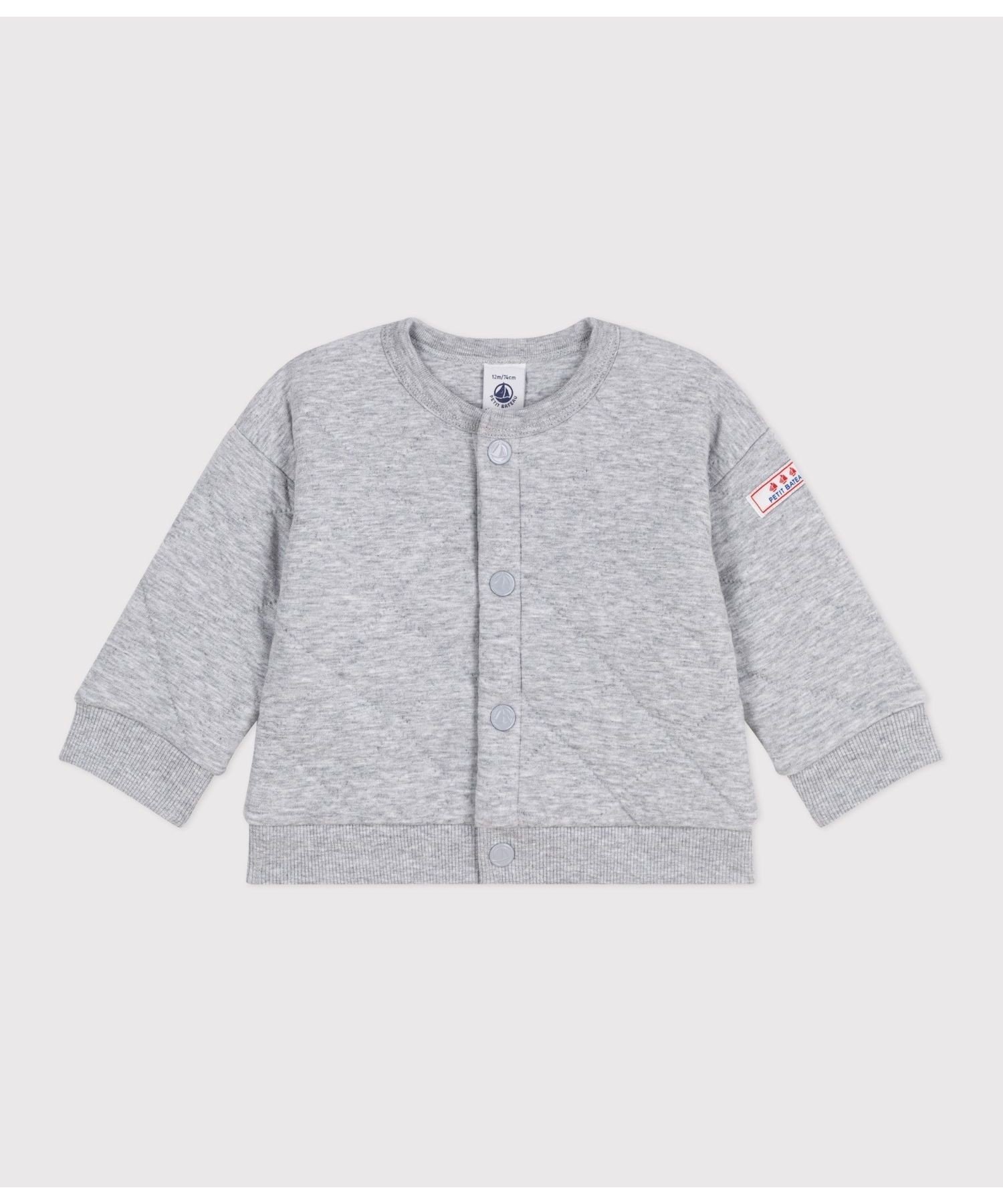 Кардиган PETIT BATEAU, Gray — фото 3
