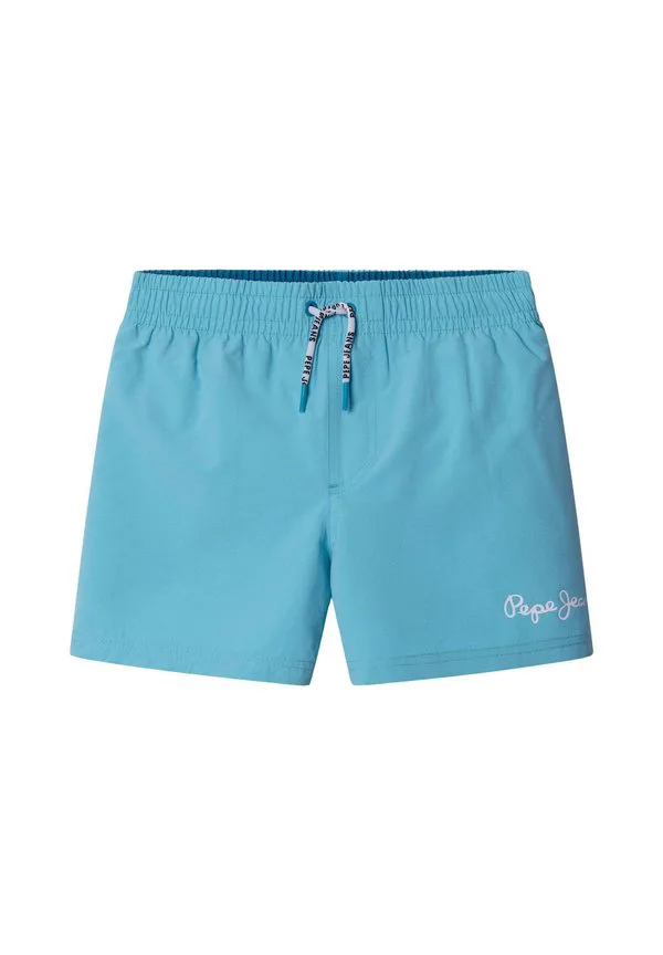 Однотонные плавательные шорты Pepe Jeans, Light Turquoise Blue